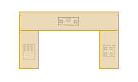 U-Shaped Kitchen